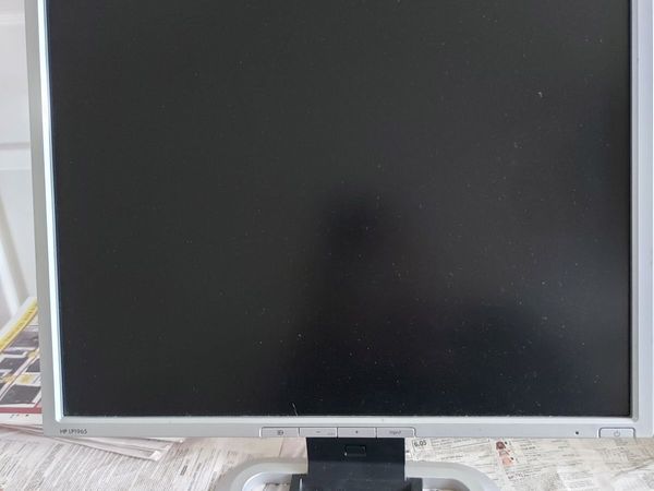 HP 19 inch LCD Colour Monitor, Model LP1965 - Main image
