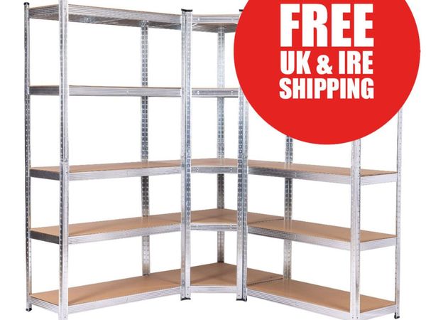 3 BAY SHELVING OFFER! Galvanised 400mm Ref:BS014 - Main image
