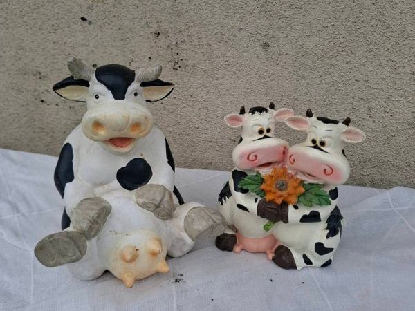 Duo cow money boxes - Main image