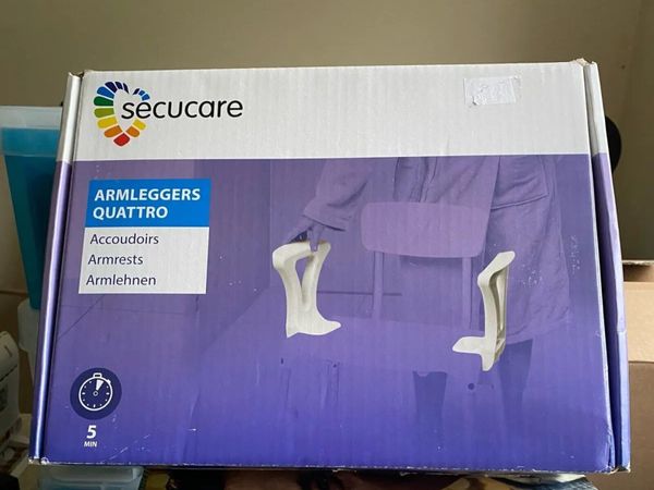 NEW IN BOX SecuCare Armrests for Shower Chair - Main image