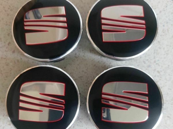 SEAT Centre Caps - FREE POST - Main image