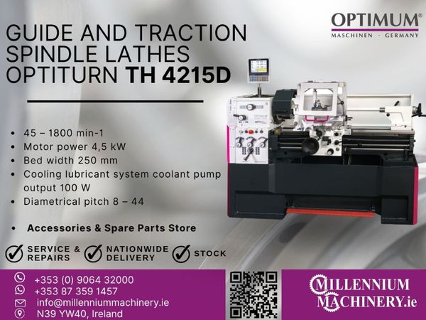 Guide and traction spindle lathes TH 4215D - Main image