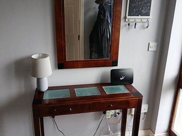 hallway table and mirror - Main image