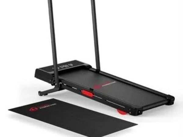 Foldable Walking Pad with Handrail - Main image