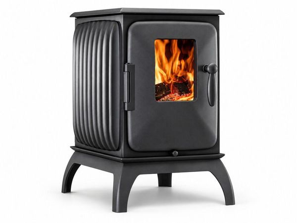Brunner IRON DOG 01 Wood-Burning Stove, 7kW, A Rated, German Cast Iron - Main image