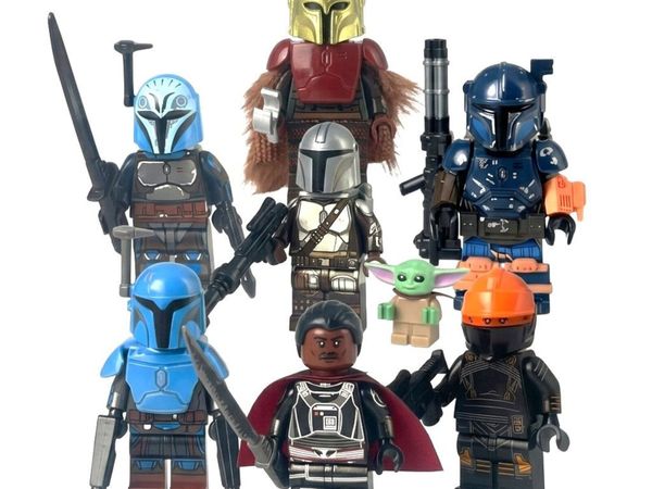 [7-Pack] Mandalorian Star Wars Minifigure Bundle - Main image