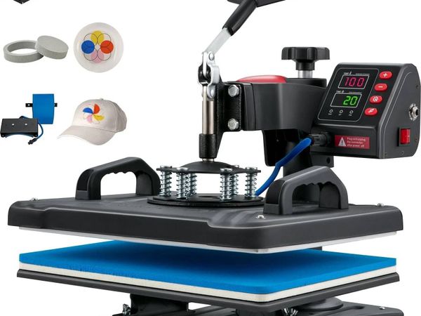 Heat Press Machine 5 in 1 for Shirts and Plates - Main image