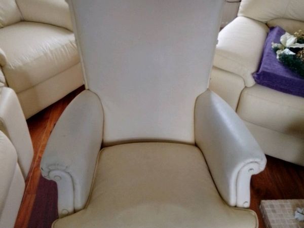 Two armchair black one is a recliner - Main image