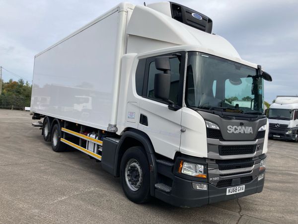 2018 Scania P320 6x2 28ft fridge - Main image