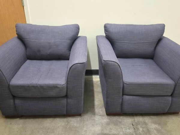 Armchairs x 2 Grey - Main image