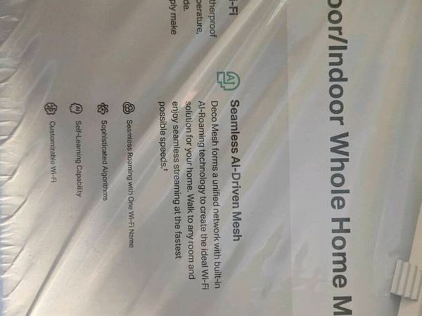 Deco AX3000 Outdoor/Indoor Mesh WiFI - Main image