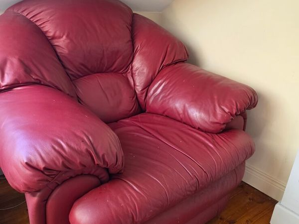 3 Piece Leather Suite - Main image
