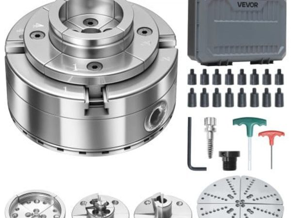4 Inch Wood Lathe Chuck, 4-Jaw, Self-Centering Woo - Main image
