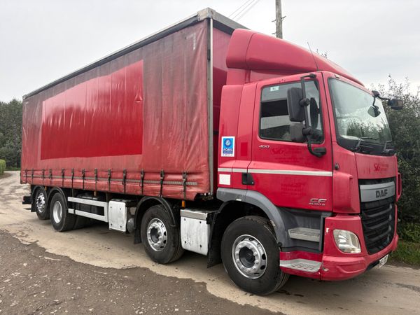 2016 DAF CF 400 8x2 Curtainsider - Main image
