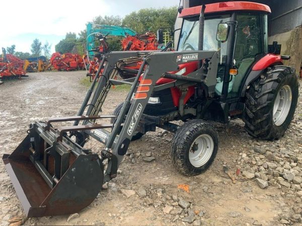 CASE JX90 WITH LOADER, 1050 HOURS - Main image