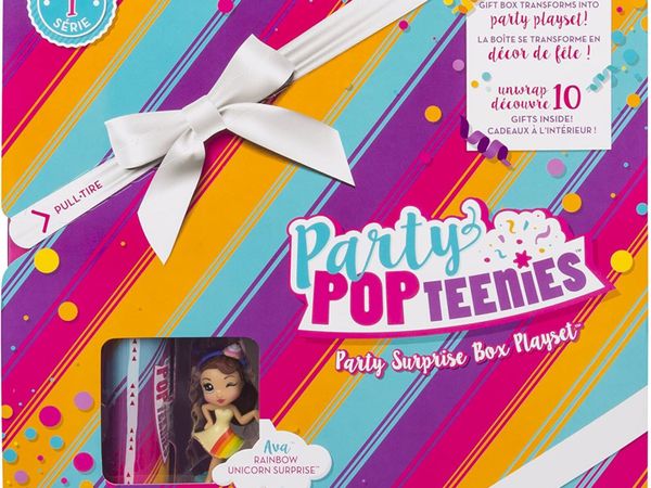 Party Popteenies - Rainbow Unicorn Party Surprise - Main image