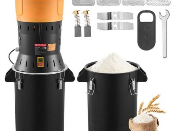 Electric Grain Mill Grinder,600W High Power Commer - Main image