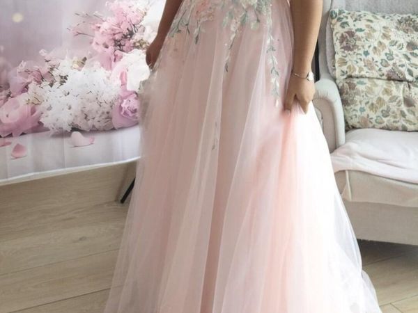 Stunning Light Coral Debs Dress - Main image