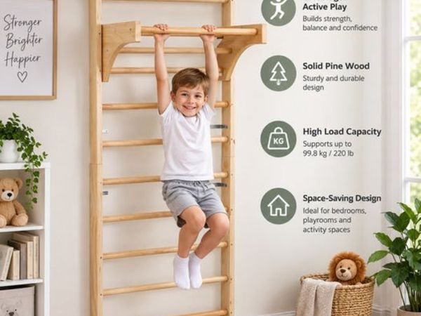 Swedish ladder Wooden Wall Gym - Main image