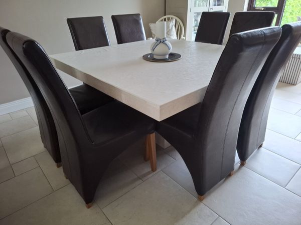 Faux leather chairs - Main image
