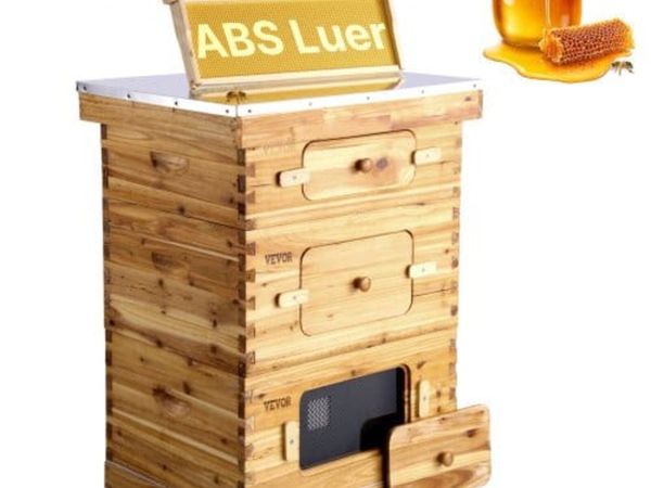 Bee Hive 30 Frame Bee Hives Starter Kit, Beeswax C - Main image