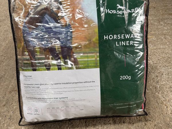 Horseware 6’6” Horse Liner Rug, 200g, New - Main image