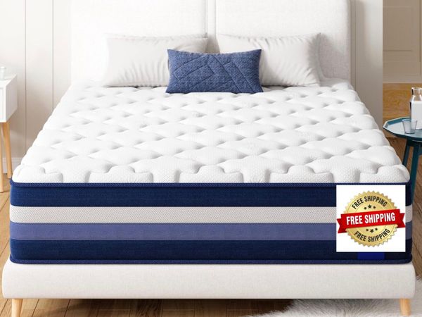 King Size Mattress | 11 Inch Memory Foam & Pocket - Main image