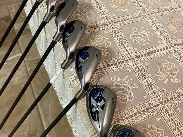 Callaway. X18.  Irons. - Main image