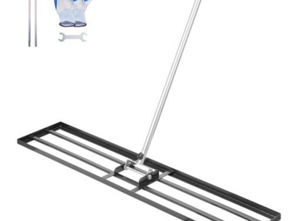 Lawn Leveling Rake, Lawn Leveler with 83.9 in Hand - Main image