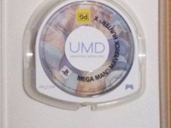 MegaMan Maverick Hunter X PSP game - disc only - Main image