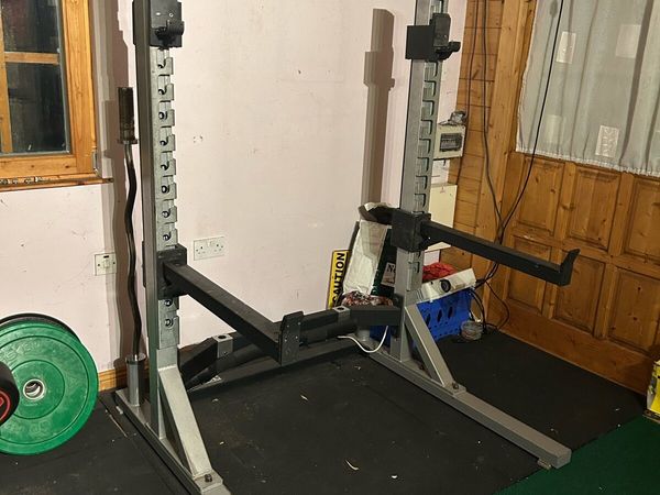 York STS Collegiate Rack with Safety Spotters - Main image