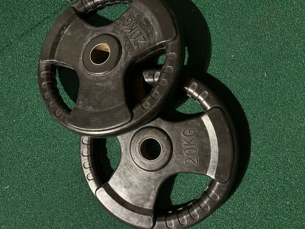 2 x 20kg Olympic plates - Main image