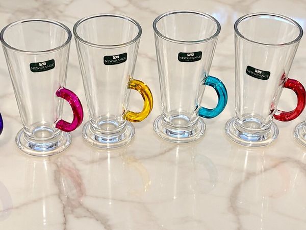 6 x Newgrange Living tall latte glasses - Main image