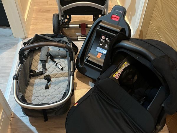 Panorama pram, car seat, isofix - Main image