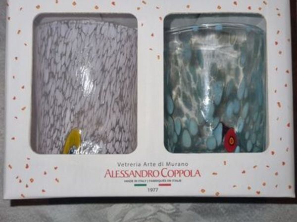 Two Murano Glasses by Alessandro Coppola - Main image