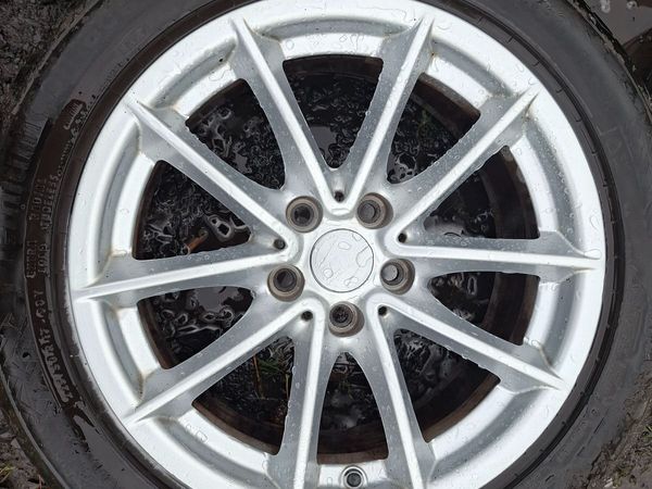 17" 5x112 Alloys with tyres - Main image