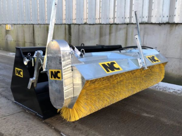 New NC Bucket Sweeper 6FT (Skidsteer or Euro) - Main image