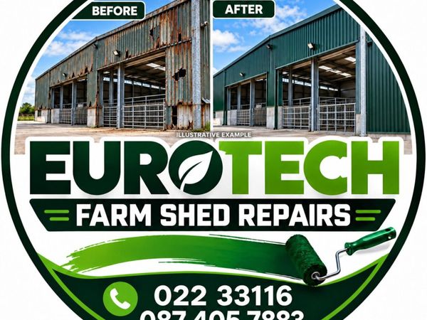 Farm Painting. Sheds. Outhouses. Top Quality Work - Main image