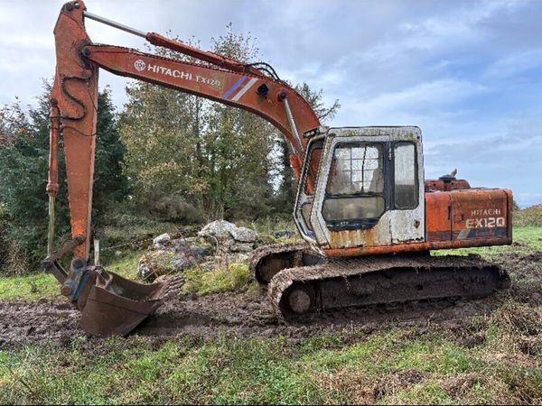 Wanted old hitachi ex120-1 wanted - Main image