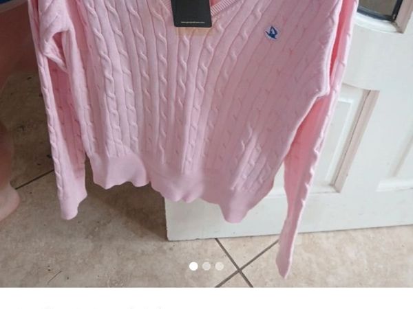 Ladies pink jumper - Main image