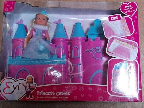 New: Evi Love Princess doll & Castle playset - Main image