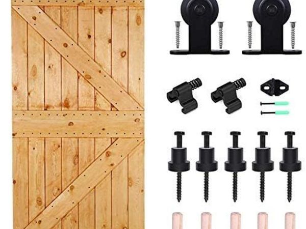 Barn Door Sliding Track Kit 167cm (5.5FT) - Main image