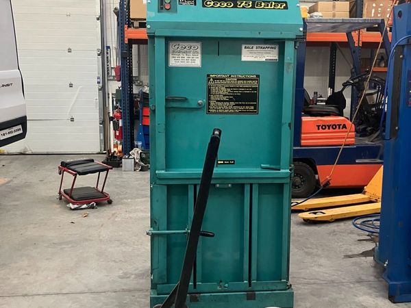 Cardboard plastic baler compactor - Main image