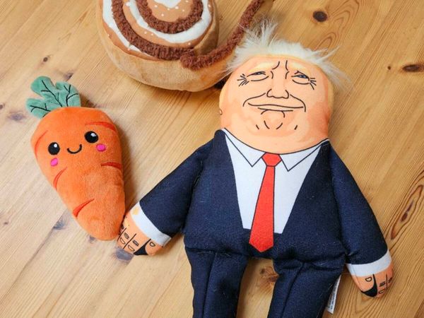 3 soft dog toys - Main image