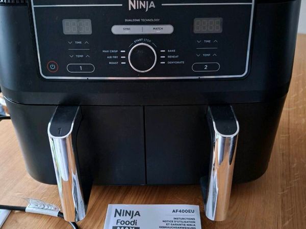 Ninja airfryer air fryer foodi max used AF400EU - Main image