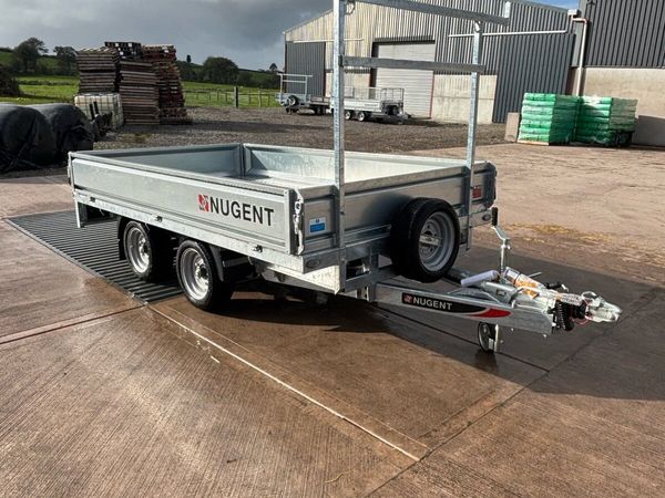 Nugent 10x6 Dropside Trailer - Main image