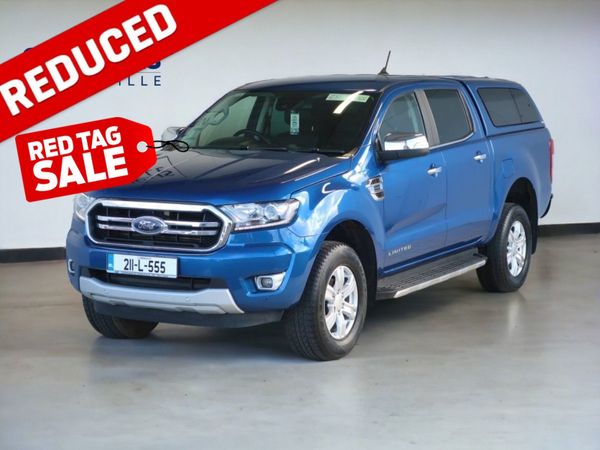 Ford Ranger D/CAB LIMITED 2L 170PS w/Canopy - Main image