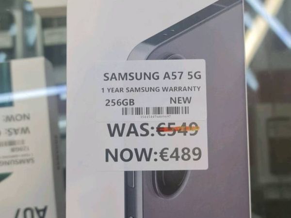 Galaxy A57 5G 256GB NEW 1YEAR WARRANTY - Main image