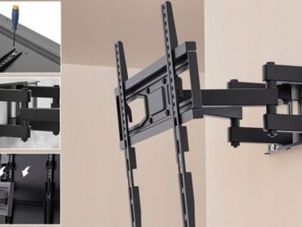 Tv Wall Mount Bracket Swivel Full Motion 32-85" - Main image