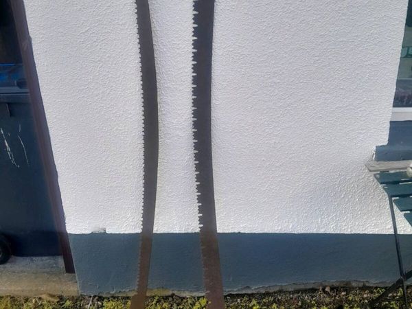 Two vintage Cross cut saws - Main image